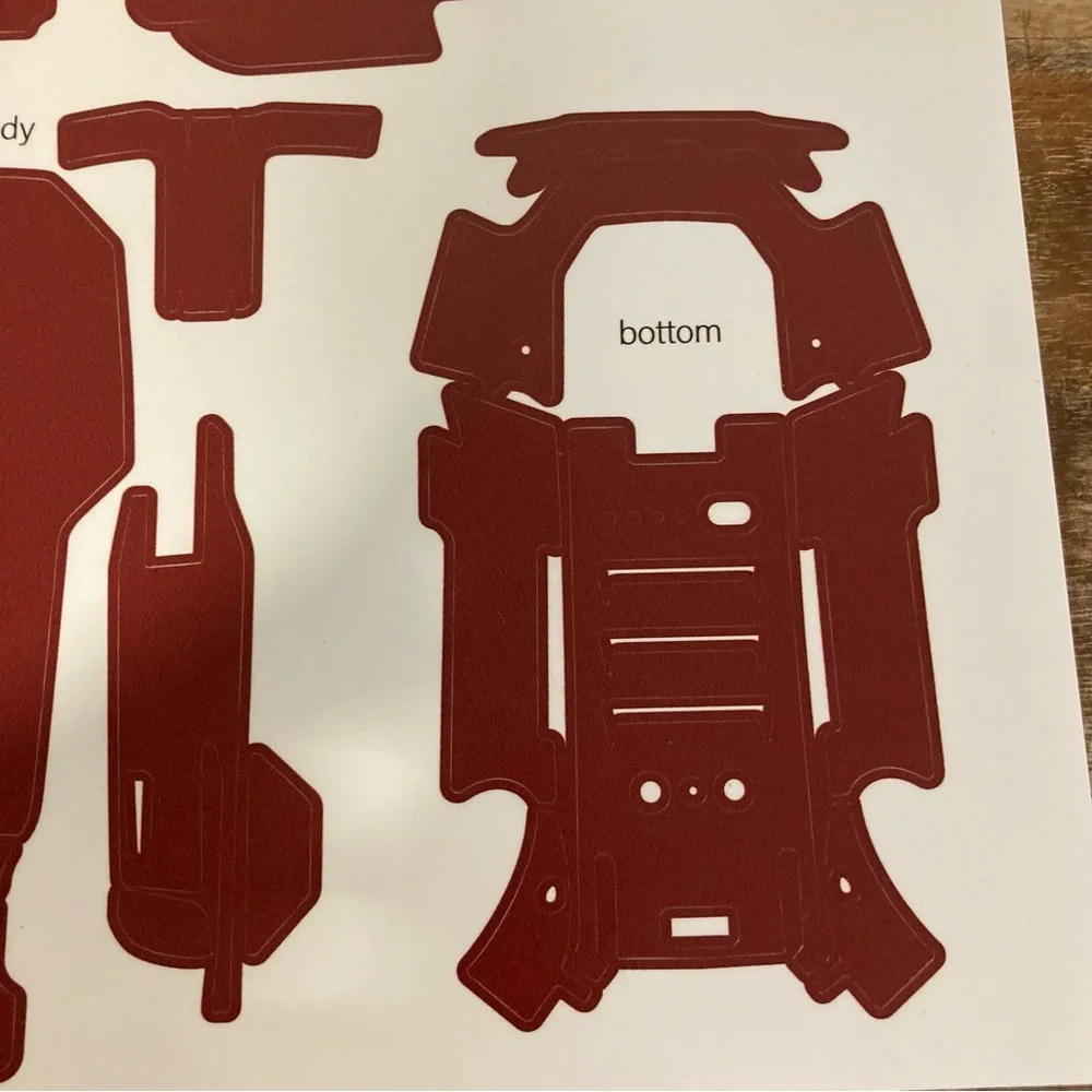 DJI Mini 2 Solid Burgundy Skin By Mightyskins
